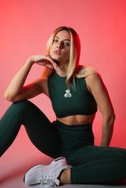 LEGGINGS MOTION VERDE BOSCO