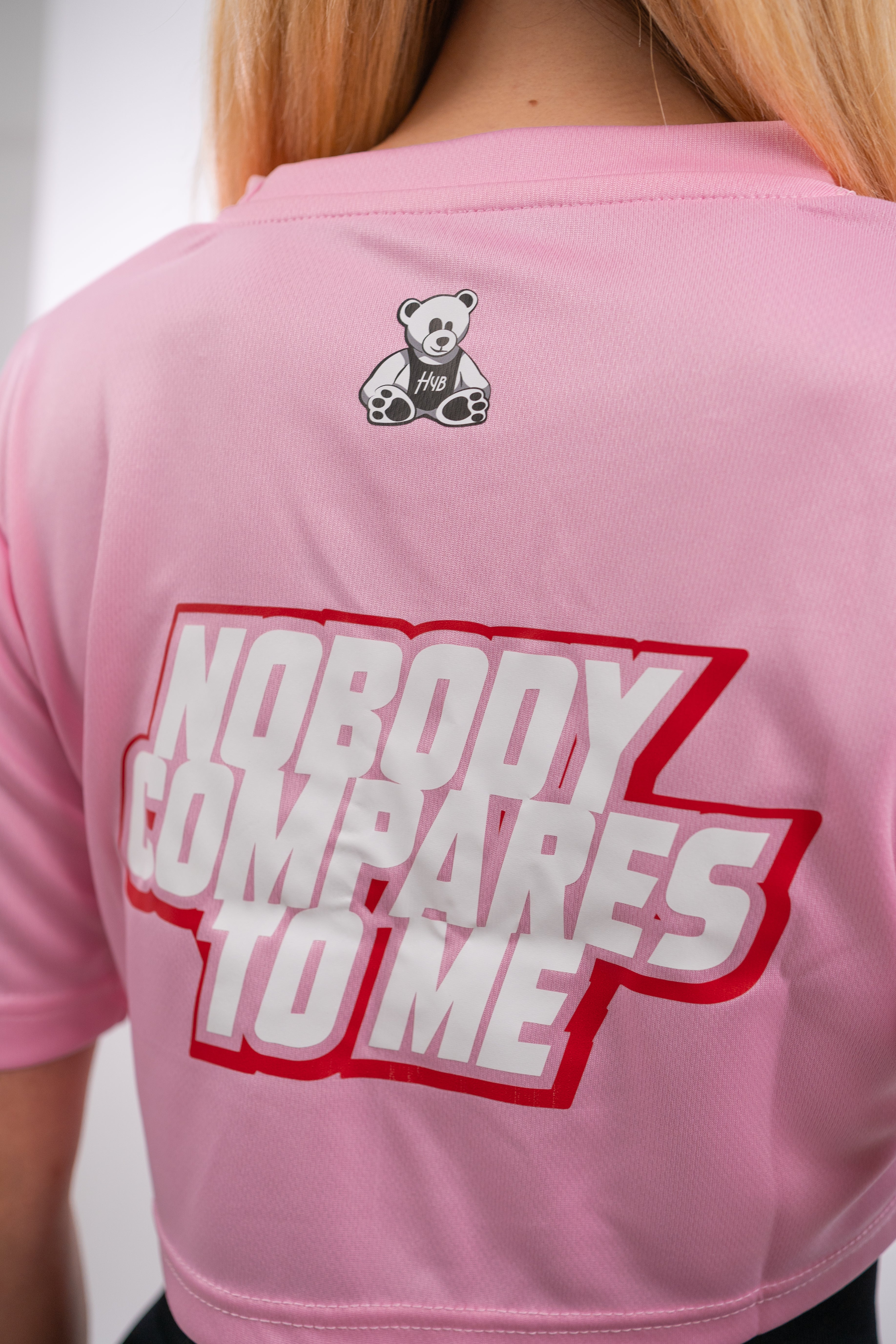 T-SHIRT CROP NOBODY ROSA