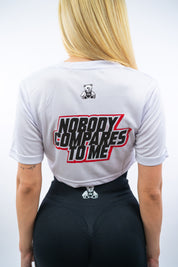 T-SHIRT CROP NOBODY BIANCA