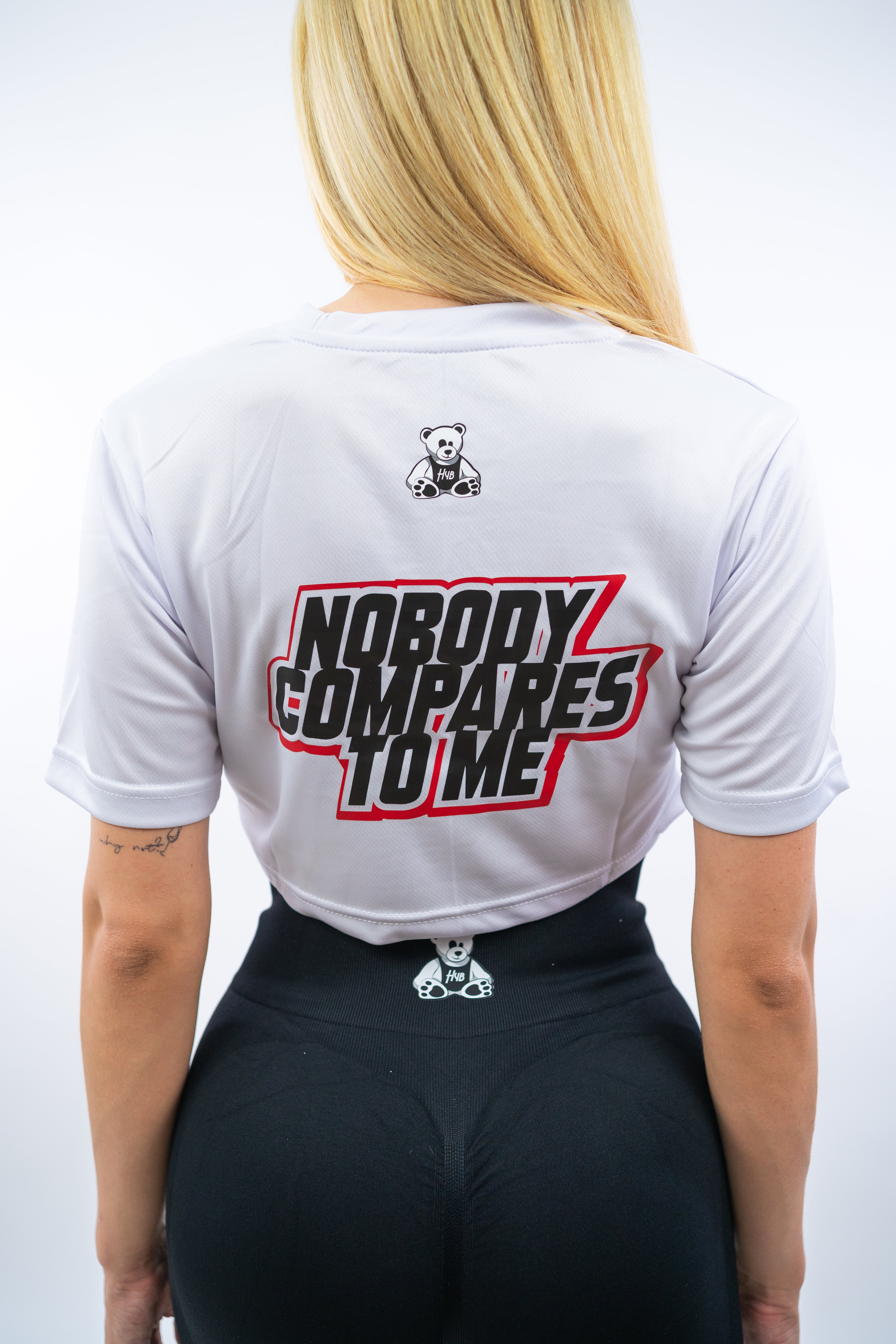 T-SHIRT CROP NOBODY BIANCA