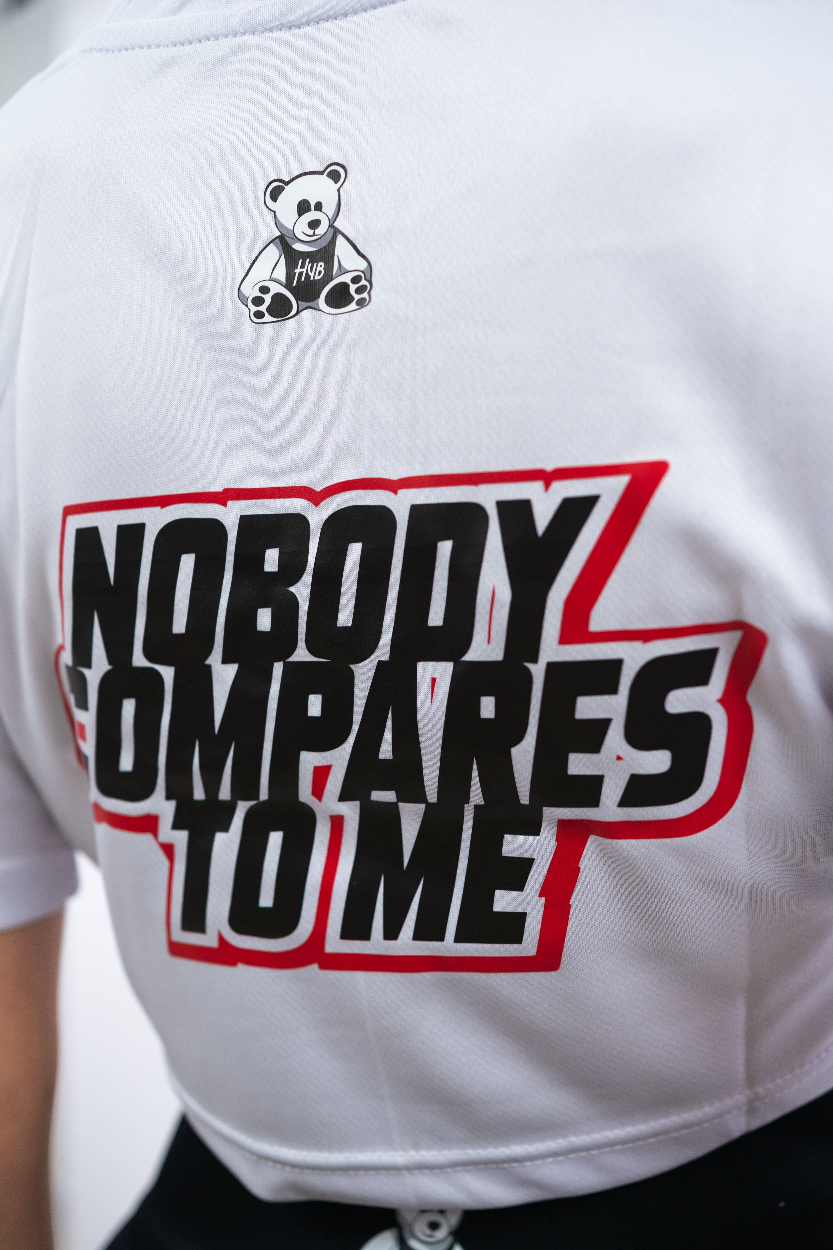 T-SHIRT CROP NOBODY BIANCA
