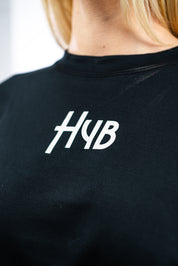 T-SHIRT CROP NOBODY NERA