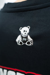 T-SHIRT CROP NOBODY NERA