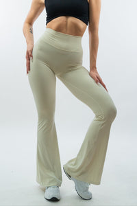 LEGGINGS A ZAMPA DI ELEFANTE VENUS CREMA
