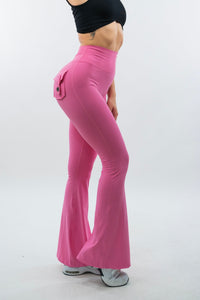 LEGGINGS A ZAMPA DI ELEFANTE VENUS ROSA