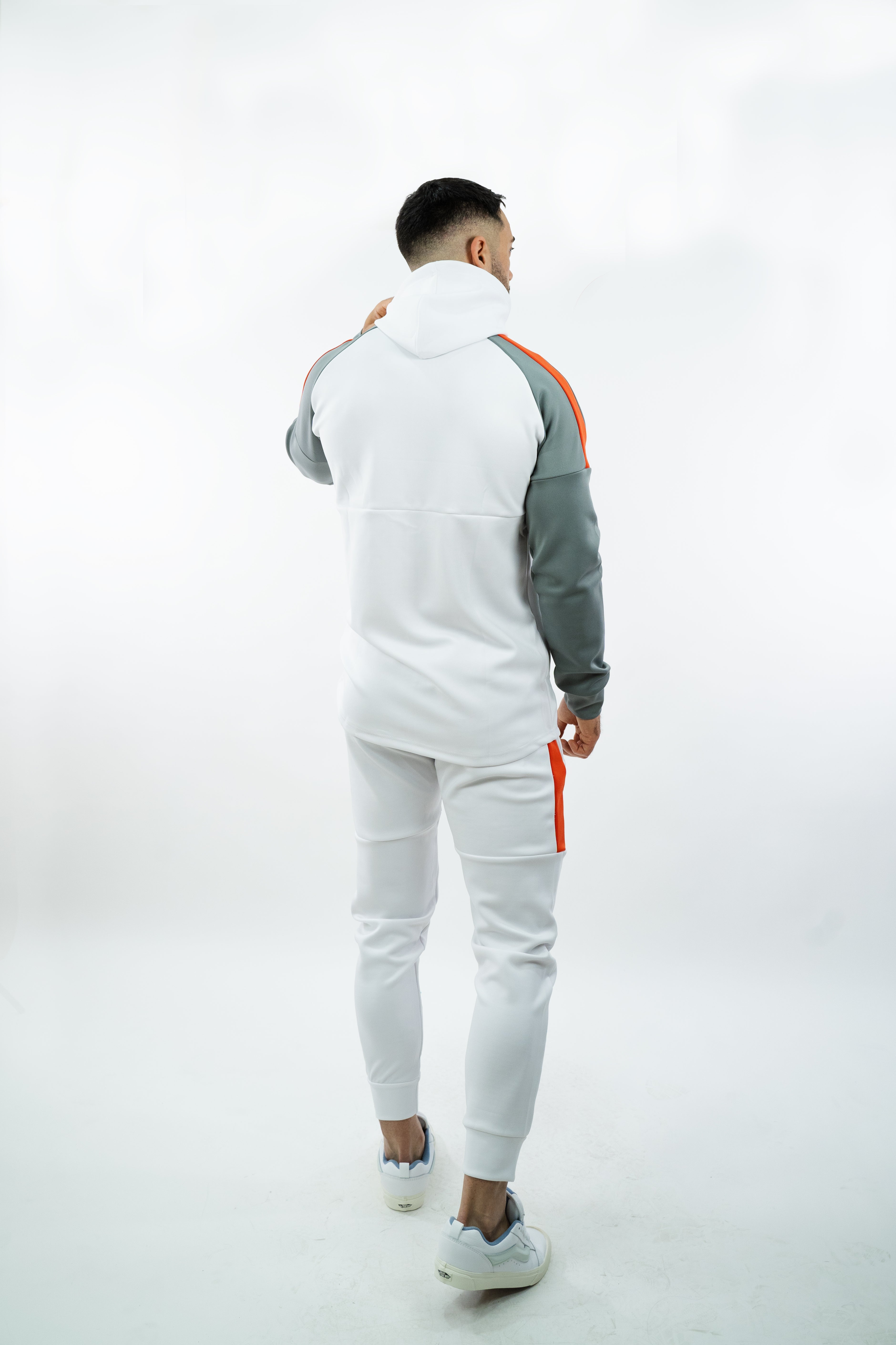JOGGERS IMPRESSION BIANCO