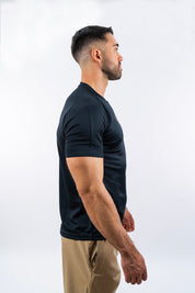 T-SHIRT PERFORMANCE NERA GOLD LOGO limited edition