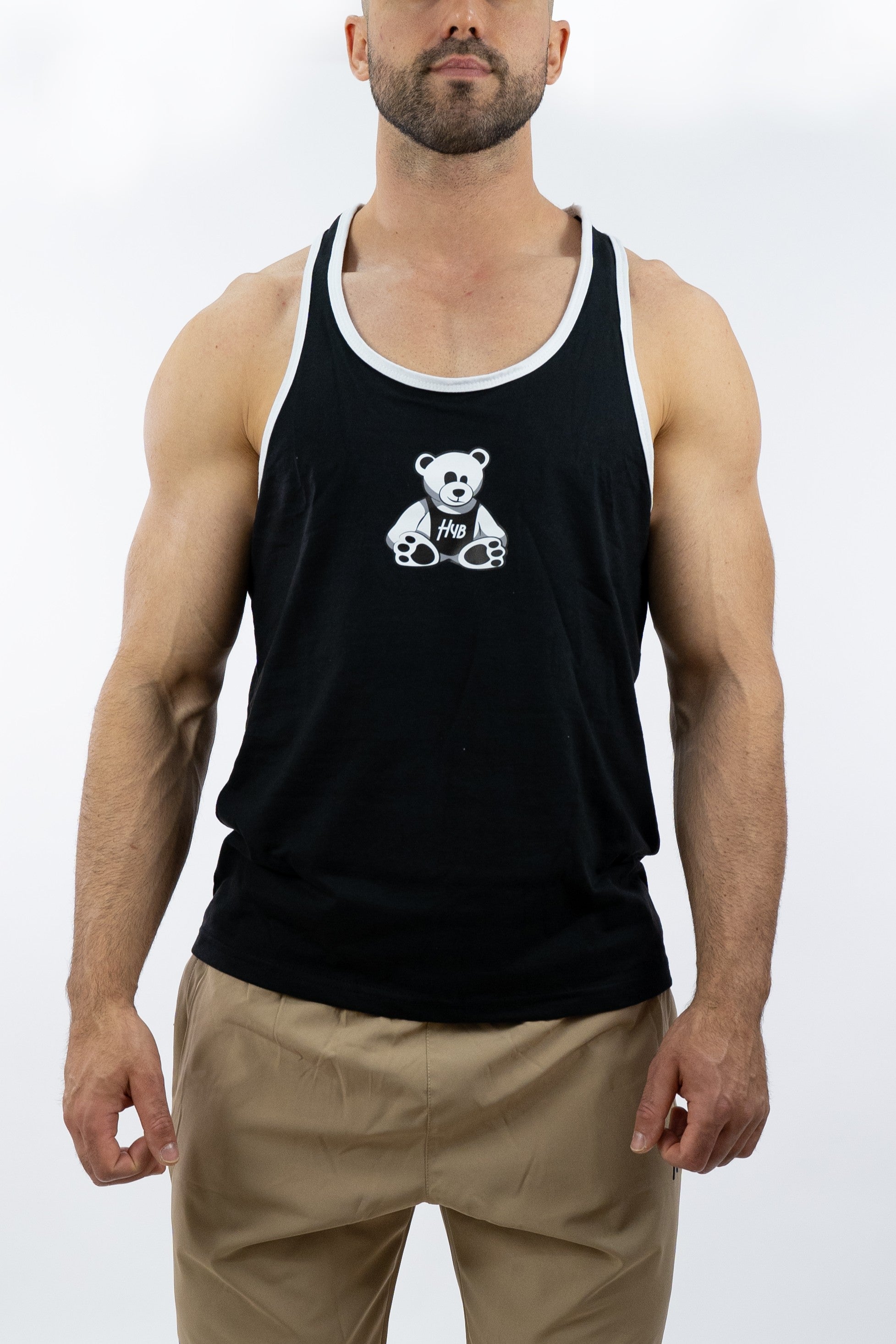 CANOTTA GYM HEROES NERA – Hyb