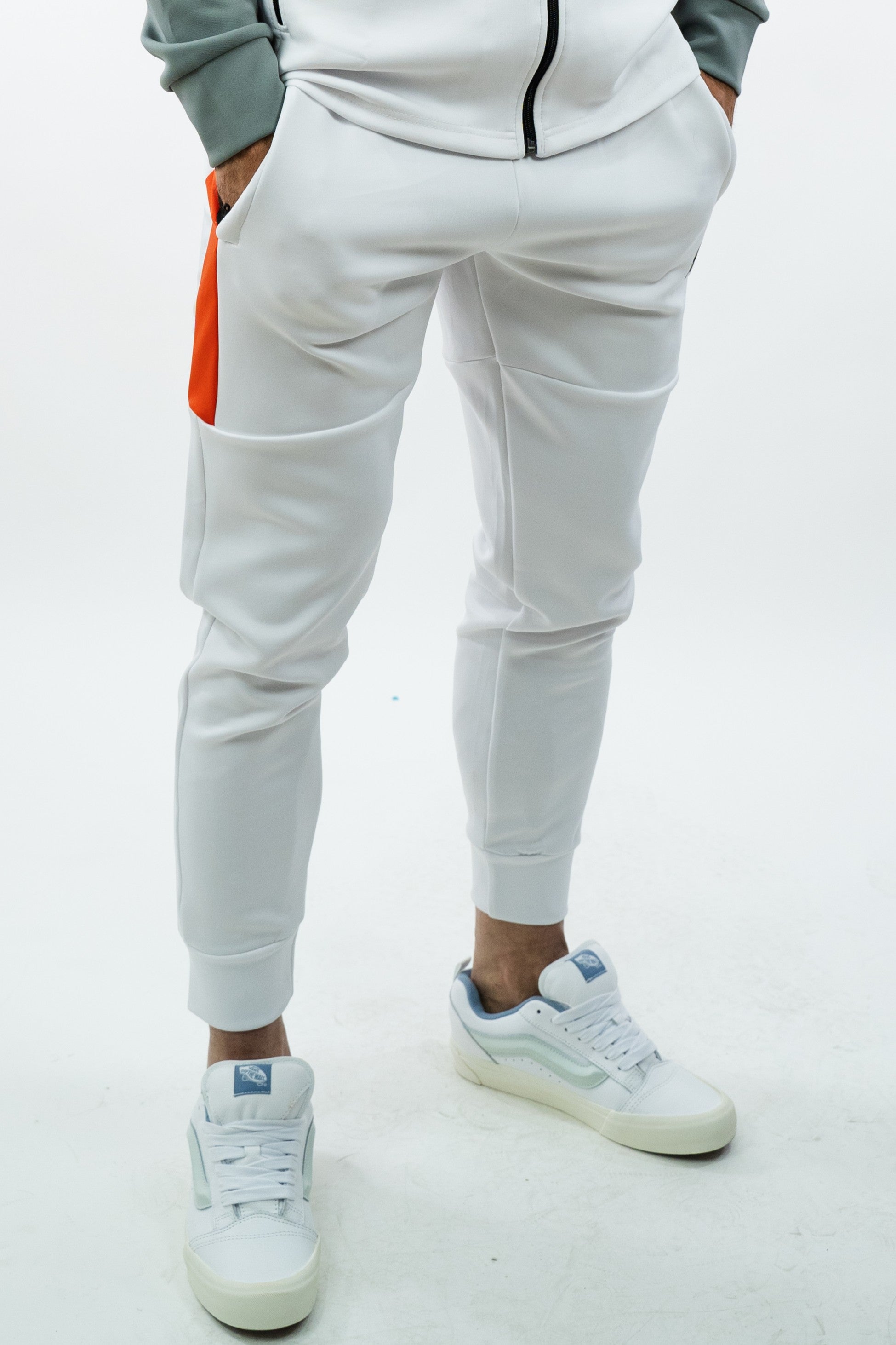 JOGGERS IMPRESSION BIANCO
