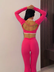 LEGGINGS ILLUSION ROSA