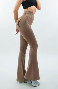 LEGGINGS A ZAMPA DI ELEFANTE VENUS BEIGE