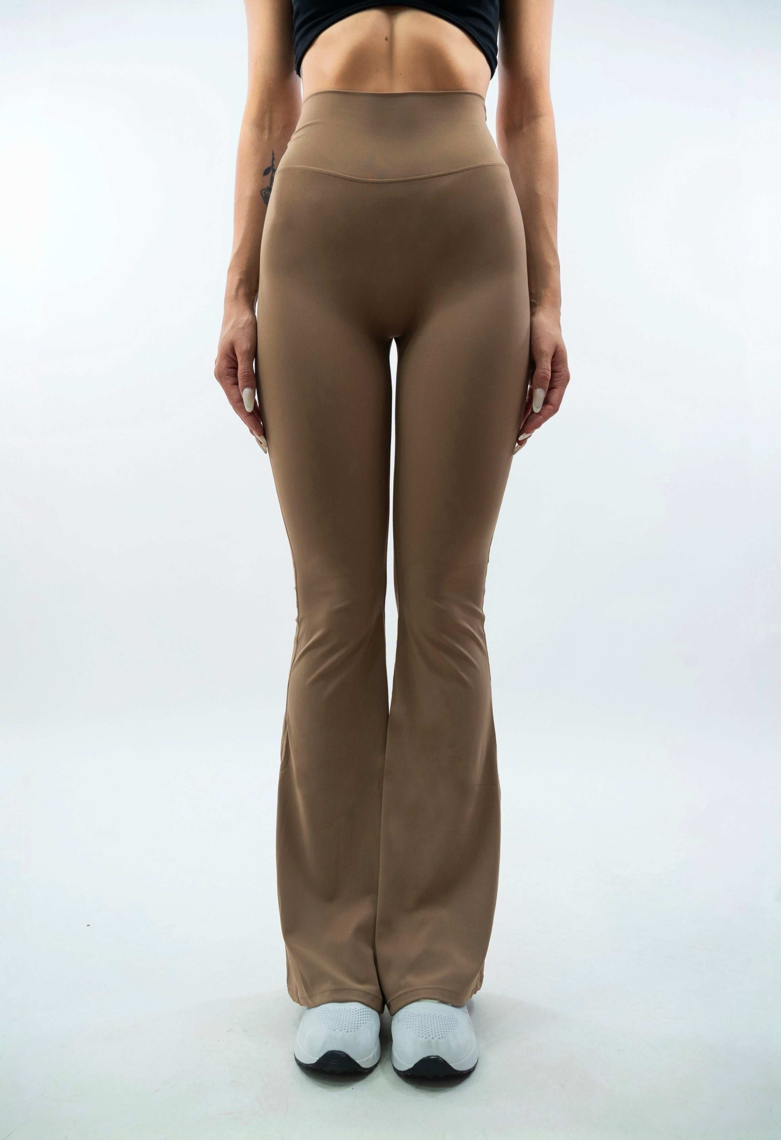 LEGGINGS A ZAMPA DI ELEFANTE VENUS BEIGE