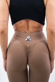 LEGGINGS A ZAMPA DI ELEFANTE AURA TERRA