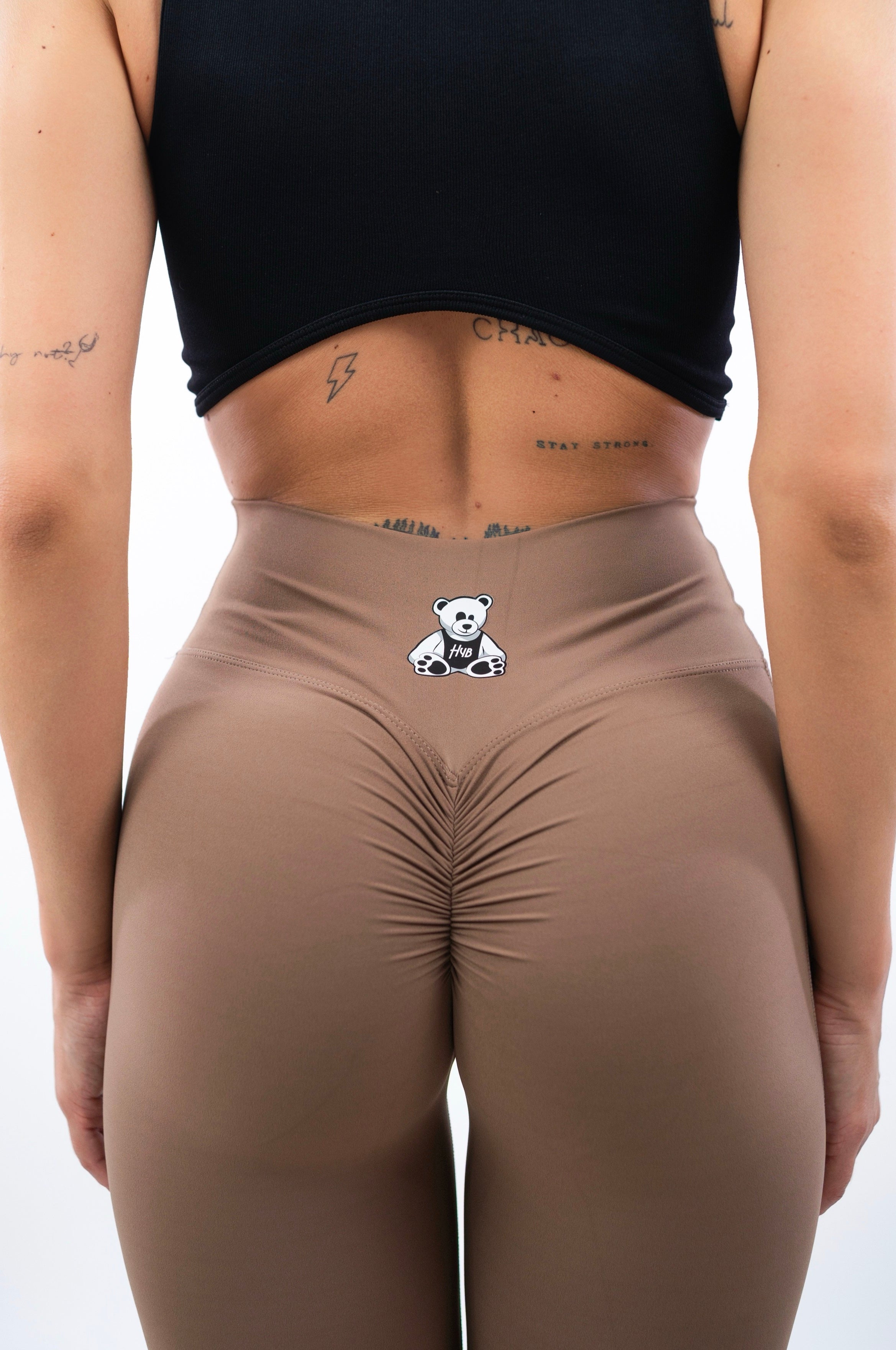 LEGGINGS A ZAMPA DI ELEFANTE AURA TERRA