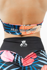 TOP INTENSE FLORAL NERO