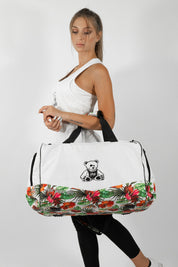 FLORAL GYM BAG