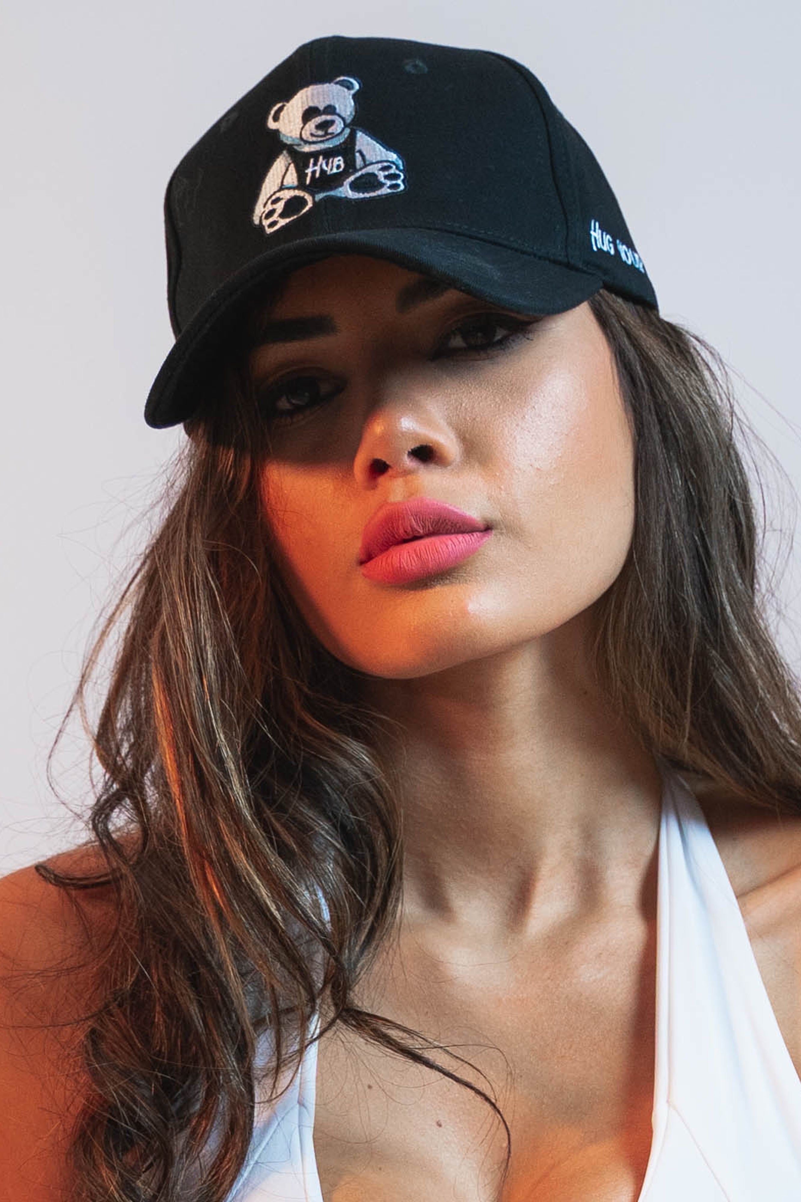 CAPPELLINO VISIERA CURVA NERO