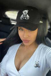 CAPPELLINO VISIERA CURVA NERO