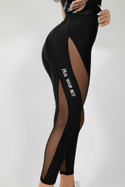 LEGGINGS PARIS BLACK