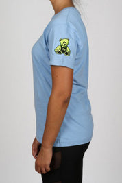T-SHIRT DONNA AZZURRA