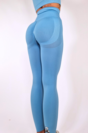 LEGGINGS EVOLUTION AZZURRO