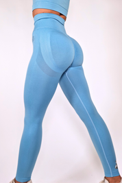 LEGGINGS EVOLUTION AZZURRO