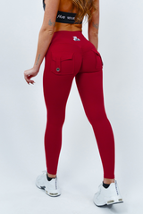 LEGGINGS VENUS SPORT ROSSO