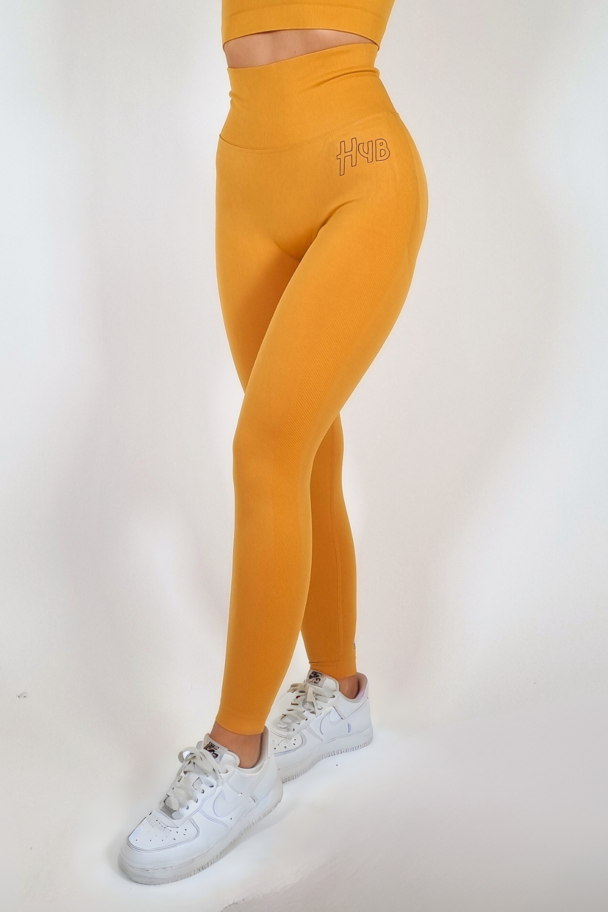 LEGGINGS EVOLUTION GIALLO SENAPE