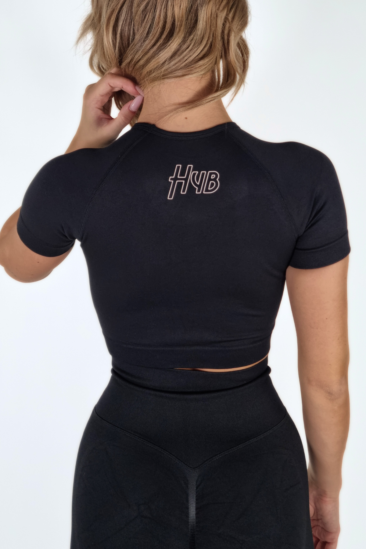 CROP TOP EVOLUTION NERO