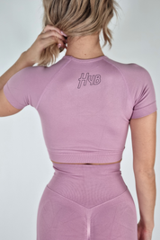 CROP TOP EVOLUTION ROSA