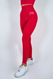 LEGGINGS EVOLUTION ROSSO