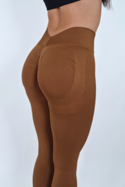 LEGGINGS LIBERTY PLUS MARRONE
