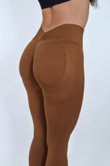 LEGGINGS LIBERTY PLUS MARRONE