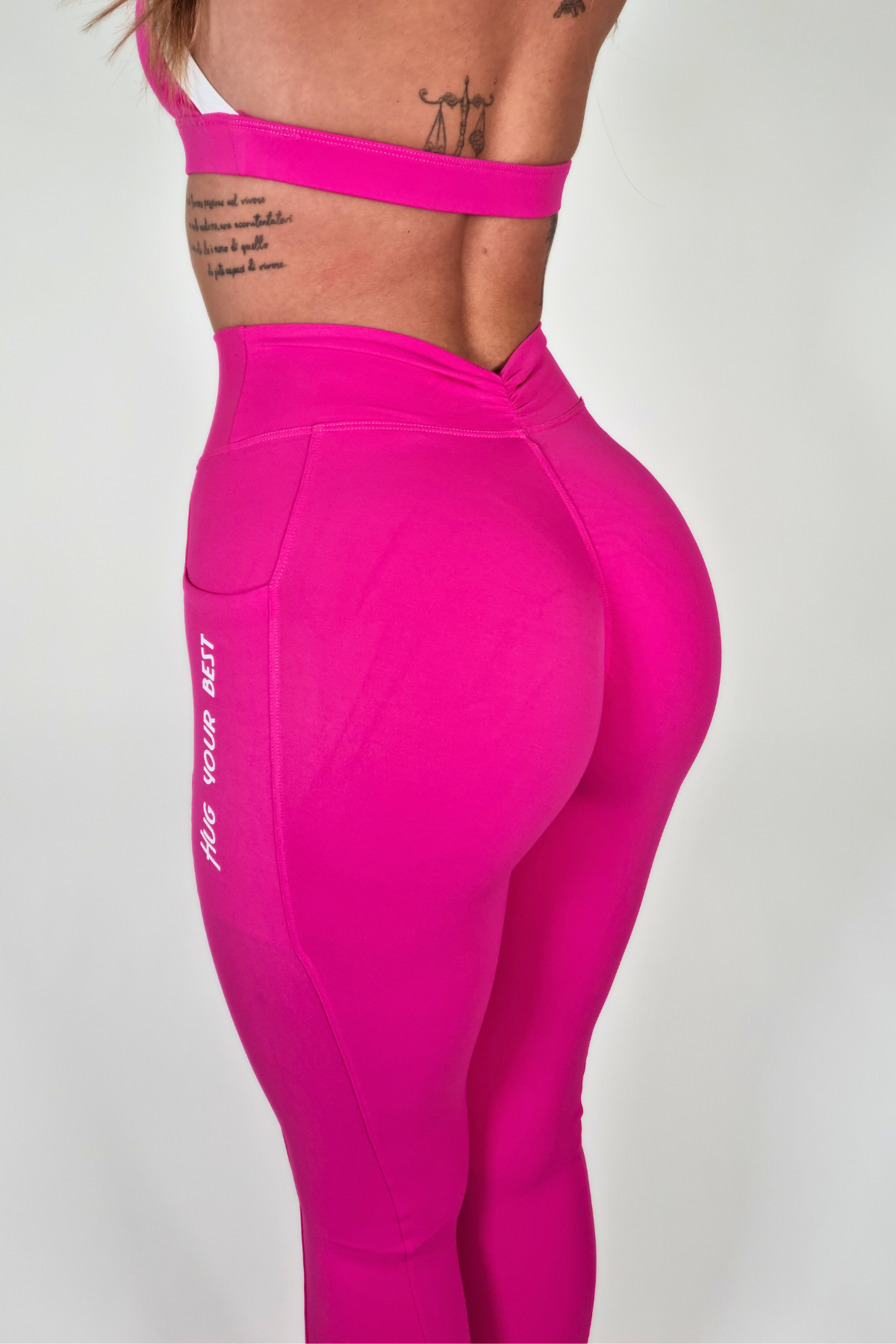 LEGGINGS ILLUSION ROSA