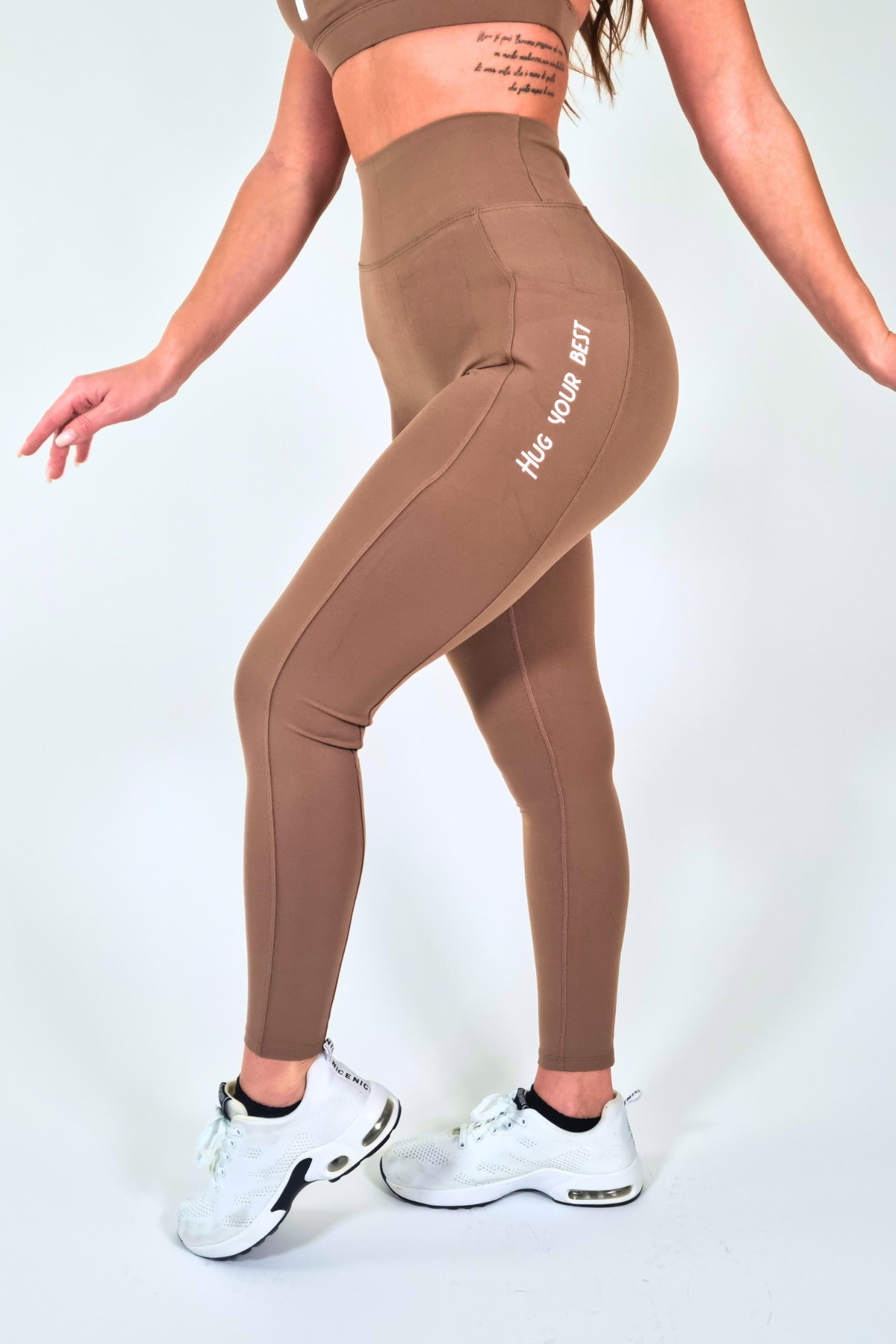 LEGGINGS ILLUSION SABBIA