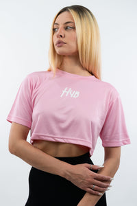 T-SHIRT CROP NOBODY ROSA