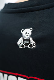 T-SHIRT CROP NOBODY NERA