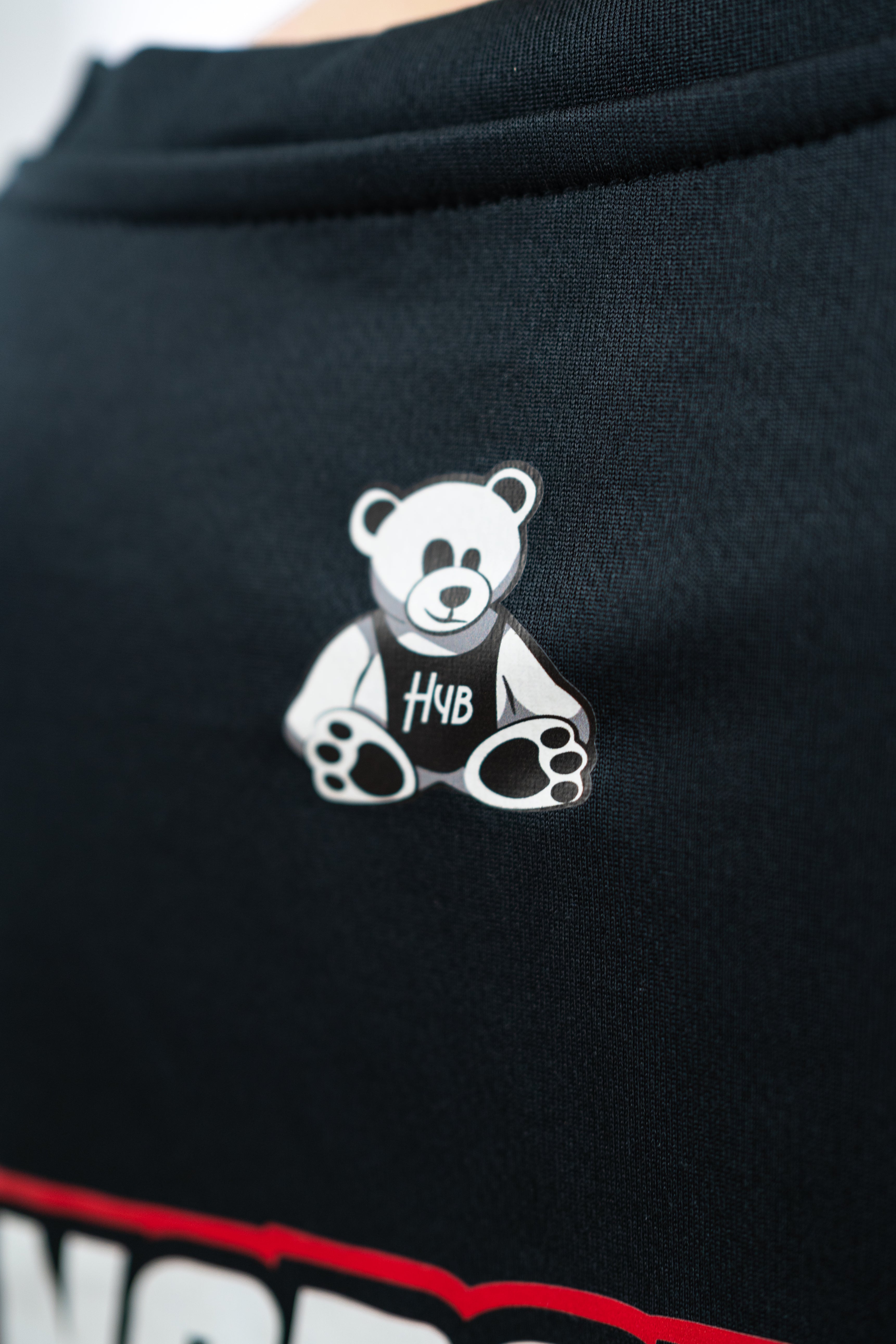 T-SHIRT CROP NOBODY NERA