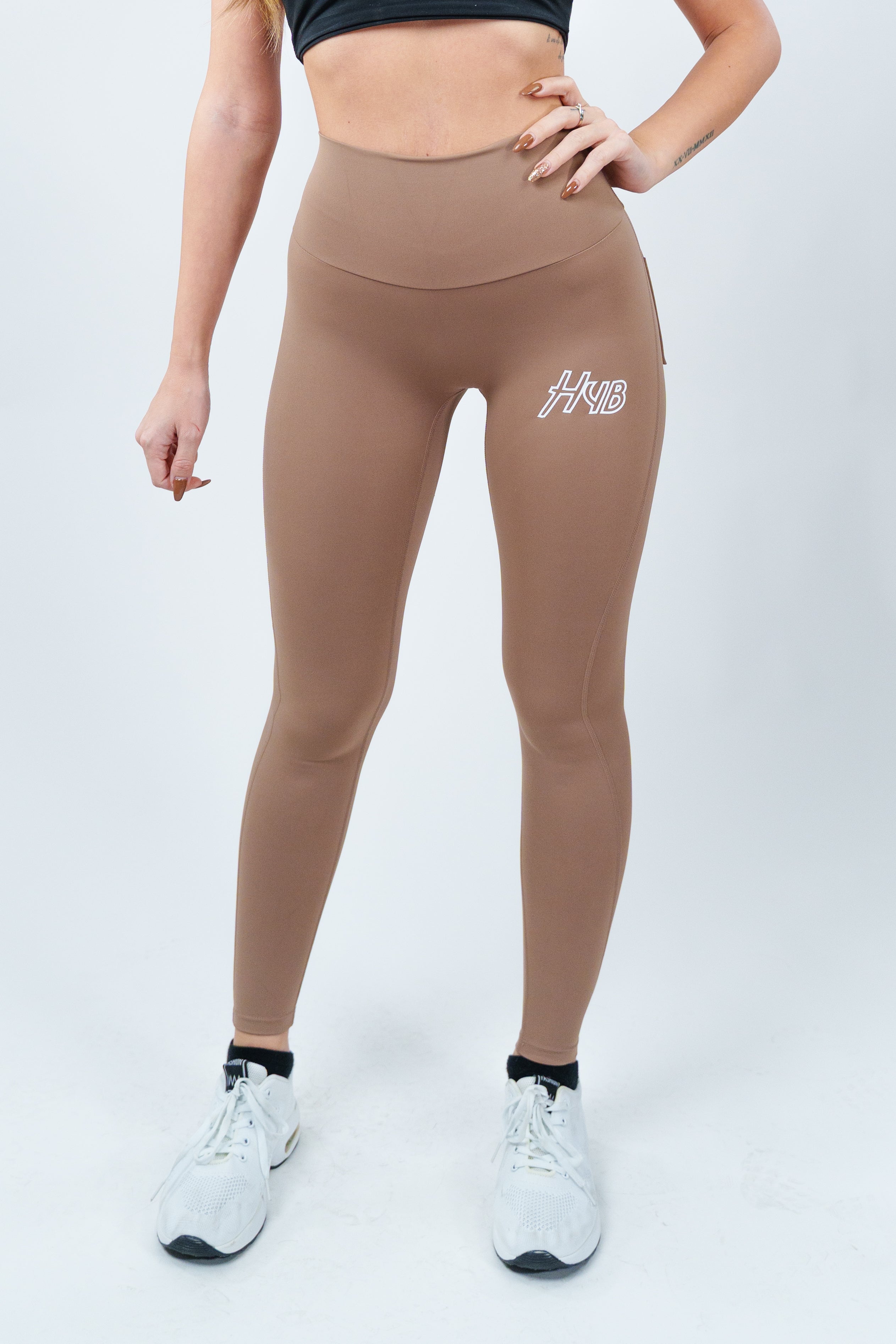 LEGGINGS VENUS SPORT MARRONE