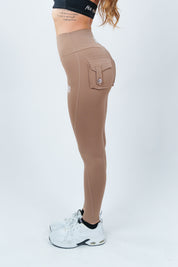 LEGGINGS VENUS SPORT MARRONE