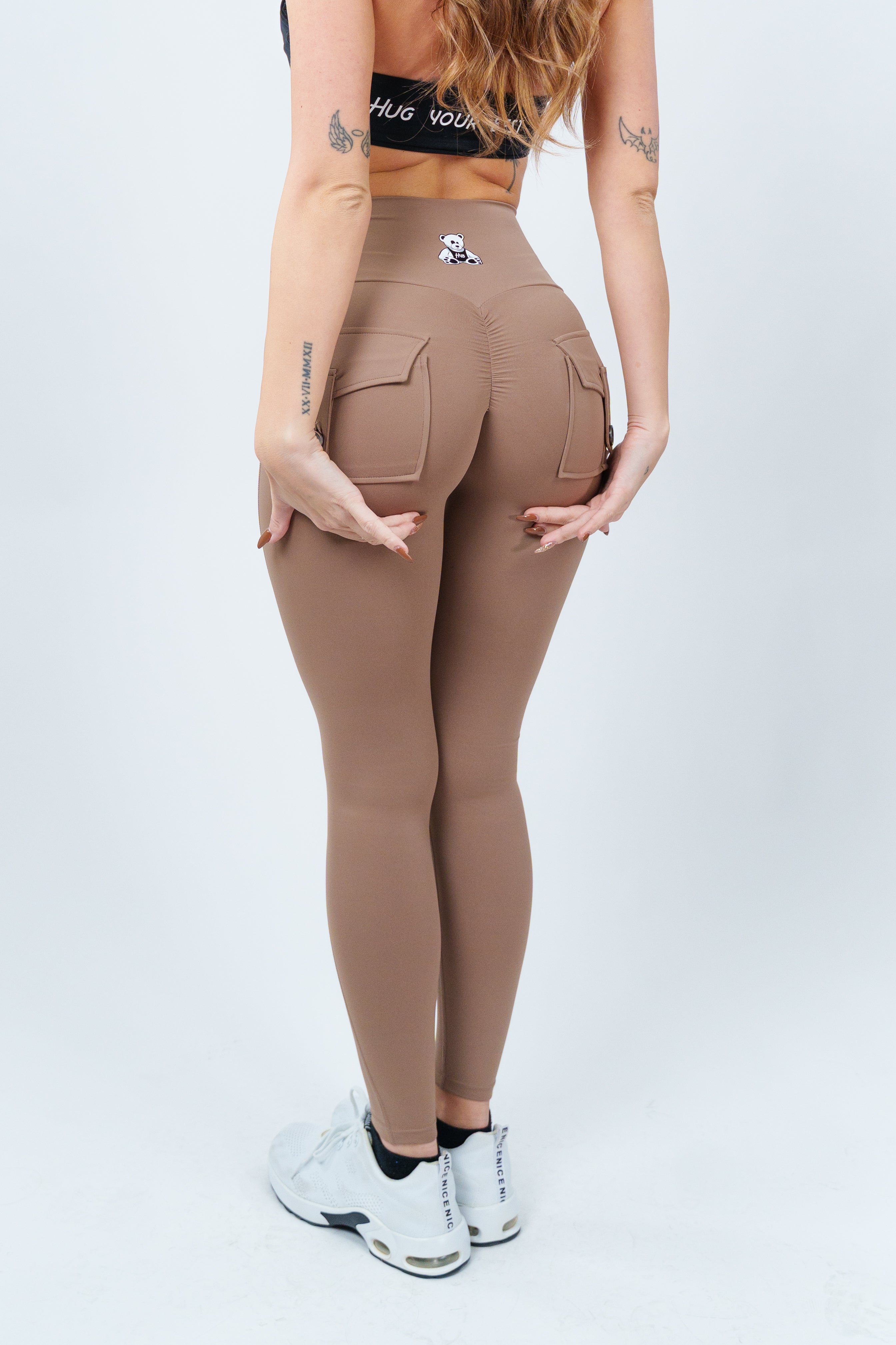 LEGGINGS VENUS SPORT MARRONE