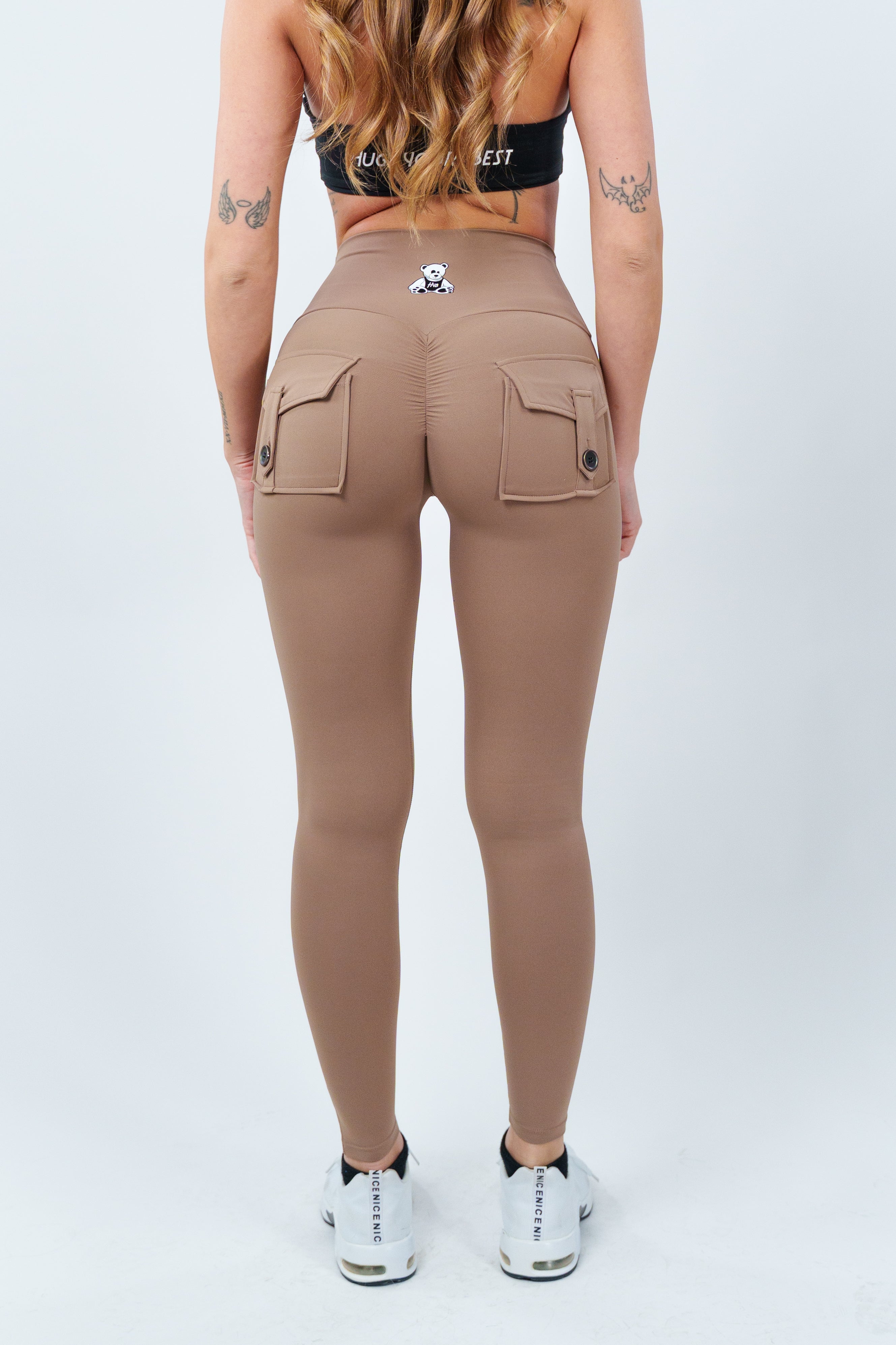 LEGGINGS VENUS SPORT MARRONE