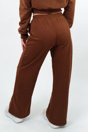 PANTALONE PALAZZO ESSENZA MARRONE