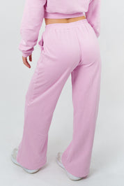 PANTALONE PALAZZO ESSENZA ROSA