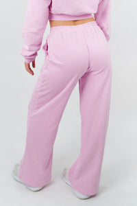 PANTALONE PALAZZO ESSENZA ROSA