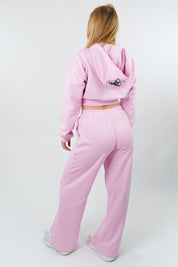 FELPA CROP ESSENZA ROSA
