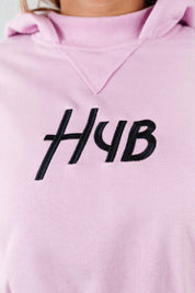 FELPA CROP ESSENZA ROSA