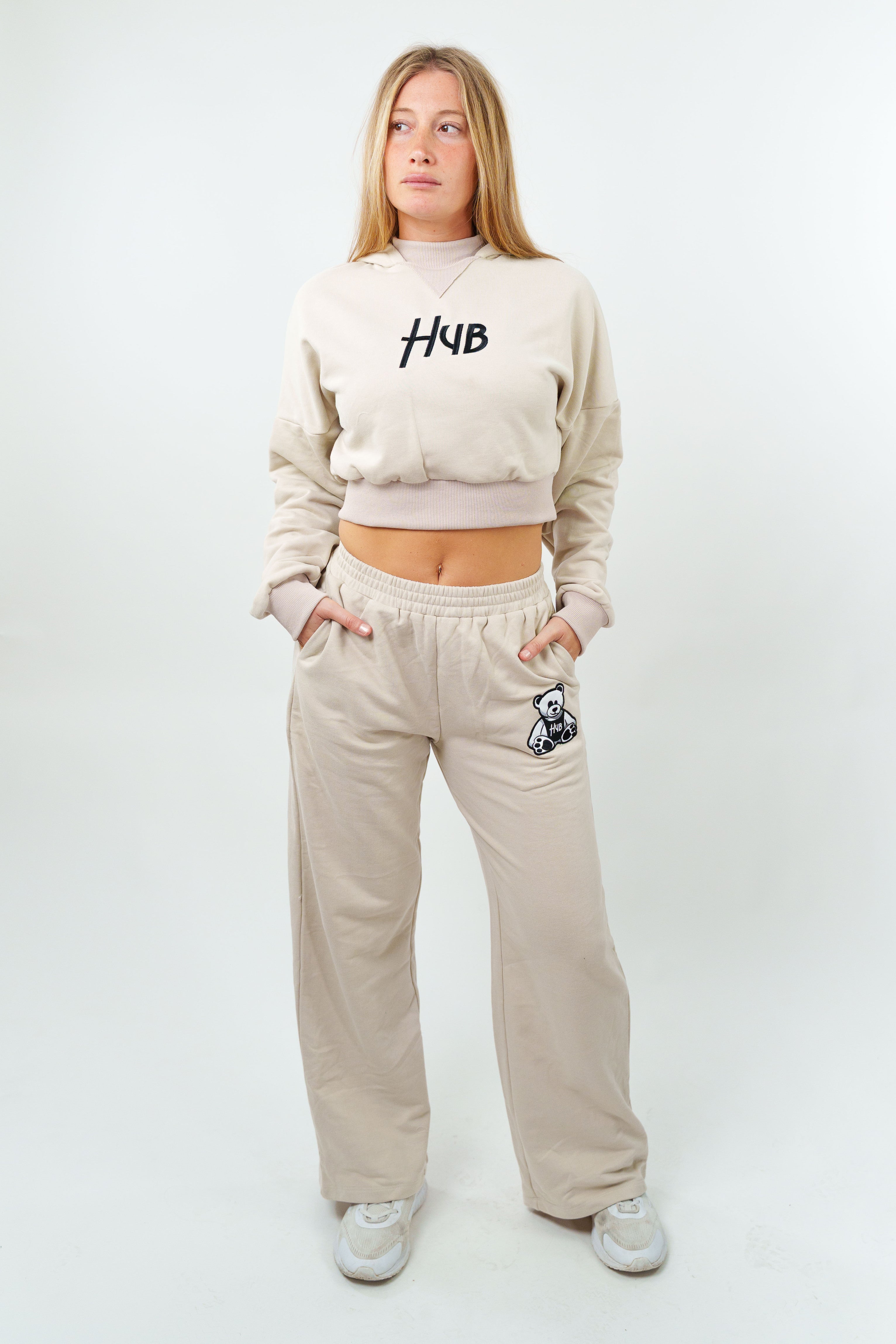 PANTALONE PALAZZO ESSENZA AVORIO