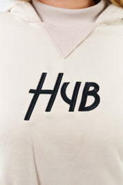 FELPA CROP ESSENZA AVORIO