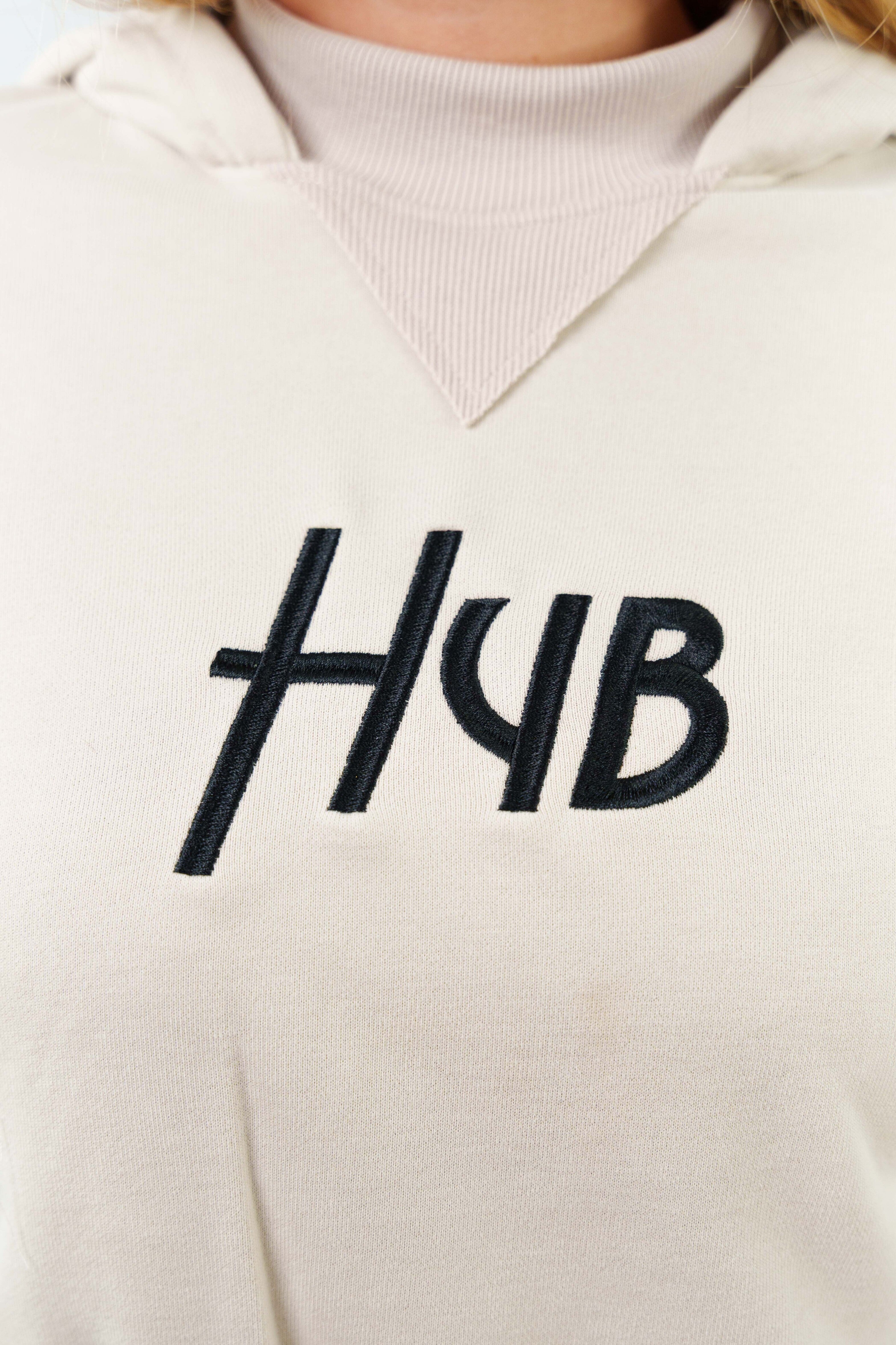 FELPA CROP ESSENZA AVORIO